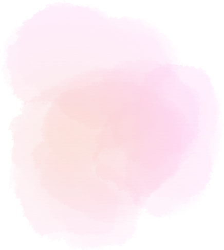 Abstract pink watercolor elements